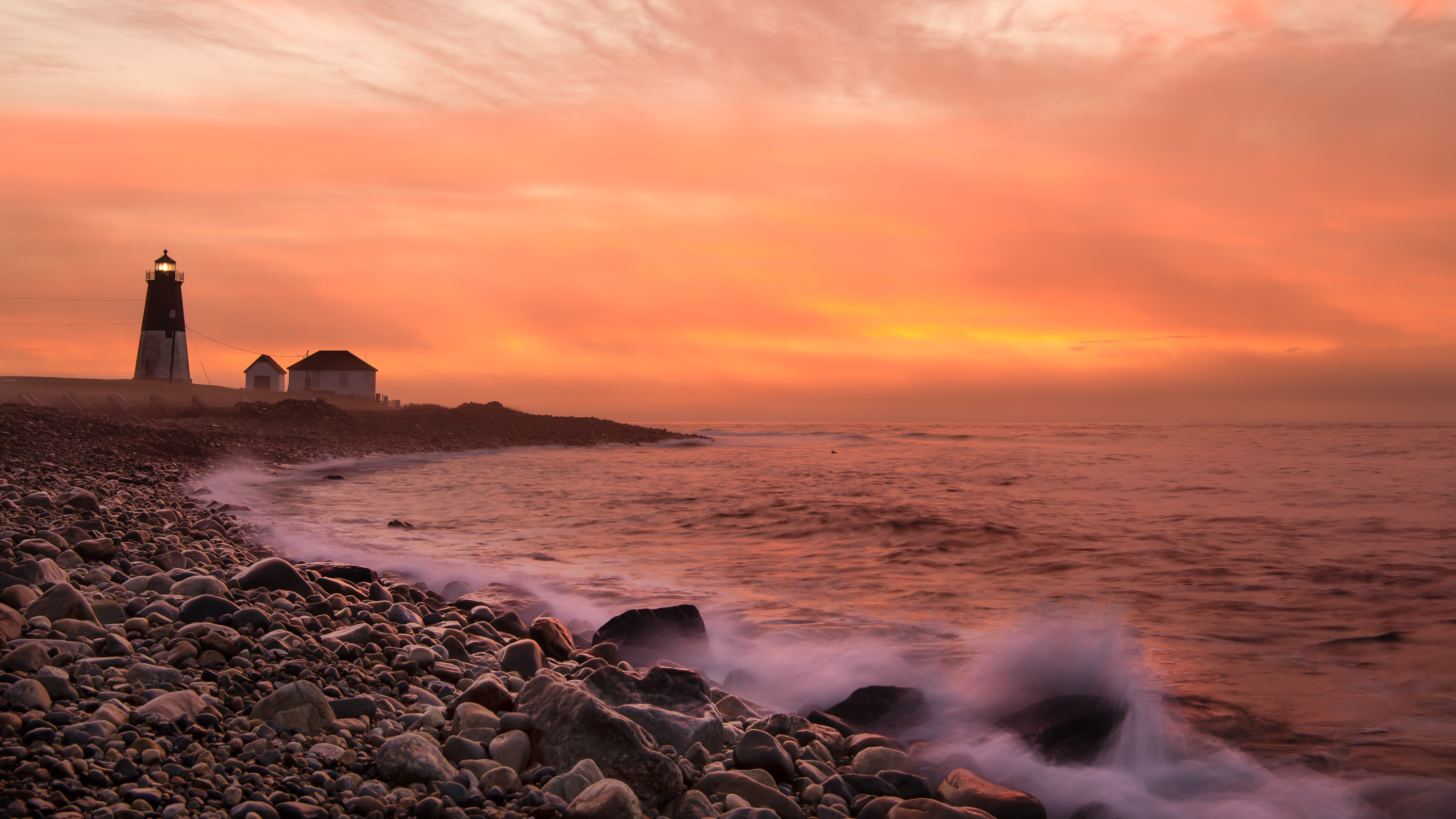 First light over Point Judith